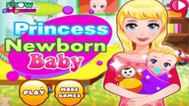 Newborn Baby Games » Pregnant Ariel Gives Birth » Disney Princess Game HD