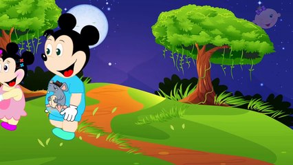 Mickey Mouse Babies Kidnapped when Explorers on the Moon! Finger Family Song Nursery Rhyme