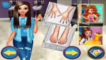 Disney Princess FROZEN Elsa Anna Rapunzel Supermodels Perfect Nails ! Princess Games