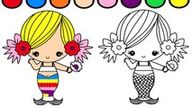 Learning Colors for Children with Coloring Pages of Hearts