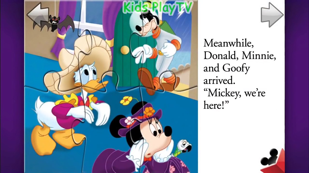 Disneys Mickey Mouse Full Episodes Spooky Night Storybook Puzzle