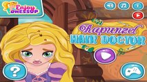 Rapunzel Zombie Curse And Hair Doctor - Disney Princess Games For Girls