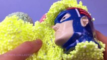 Ice Cream Cups Stacking Candy Skittles Surprise Toys Spiderman Hulk Marvel Avengers For Ki