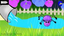 Famous Itsy Bitsy Spider - SLOW TO FAST Animated Nursery Rhyme Sing Along