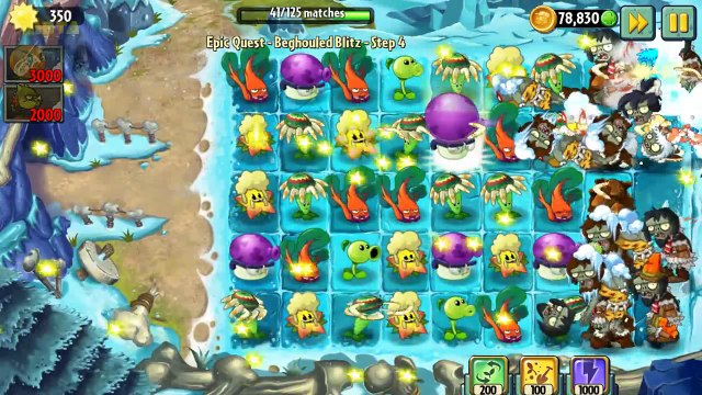 2. и блицкриг эпический Новые функции растения Предварительный просмотр квест шаг против зомби beghouled 5