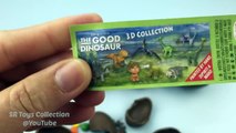 Fun Learning Size with Chocolate Surprise Eggs The Good Dinosaur Minions Dora the Explorer