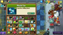 Plants vs Zombies 2 - Missile Toe in Pirate Seas | Pinata Party 12/02/2016 (December 2nd)