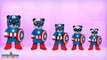 #Mickey Mouse #Spiderman #Hulk #Captain America #Finger Family Songs Panda Kids