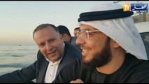 الشيخ وسيم يوسف في جولة بحرية رفقة مدير عام النهار   بحر الجزائر يولد فيه الانسان من جديد
