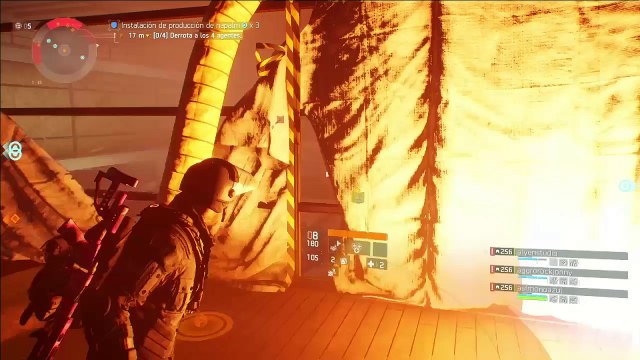 The Division: estación de producción de napalm.