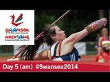 Day 5 (am) | 2014 IPC Athletics European Championships, Swansea