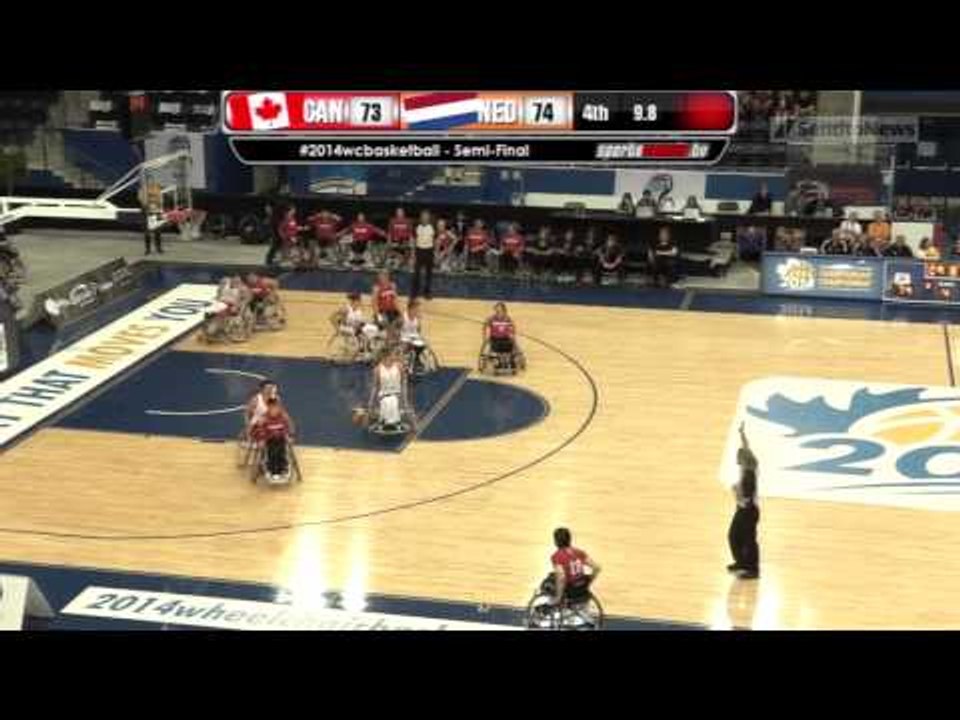 Canada v Netherlands highlights | 2014 IWBF Women's World Wheelchair Basketball Championships