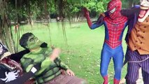 Spiderman SAW a Sea Monster! Kraken Attack Spiderman Hulk Venom Joker Superhero Funny Chil