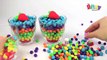Play doh surprise rainbow Dippin Dots Ice Cream Sundaes full of Shopkins by DTSE The Ditzy Channel