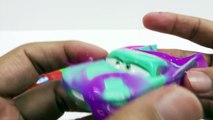 Foam Slime Eggs Learning Colors Game & Surprise Eggs DIY Rainbow Foam Slime by DisneyCarTo