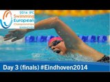 Day 3 finals | 2014 IPC Swimming European Championships, Eindhoven