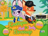 Disney Zootopia - Nick and Judy Dressup - Zootopia Games For Children and Babies