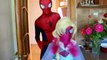 Spiderman vs Joker vs Frozen Elsa - Joker Becomes A Rabbit! w/ Elsa Loses Hair! - Superhero Fun :)