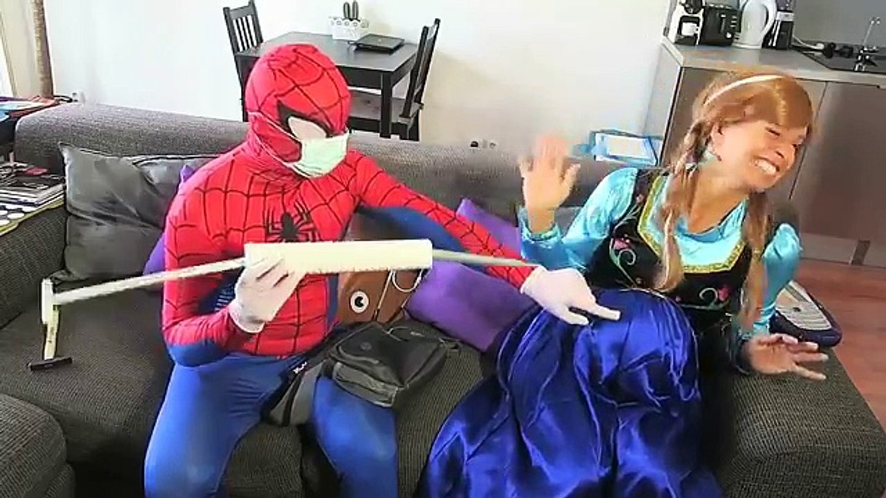 Double Pregnant FROZEN ELSA vs DOCTOR! w/ Spiderman vs Joker Maleficent Hulk Baby - Superh