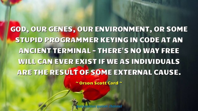 Orson Scott Card Quotes #1
