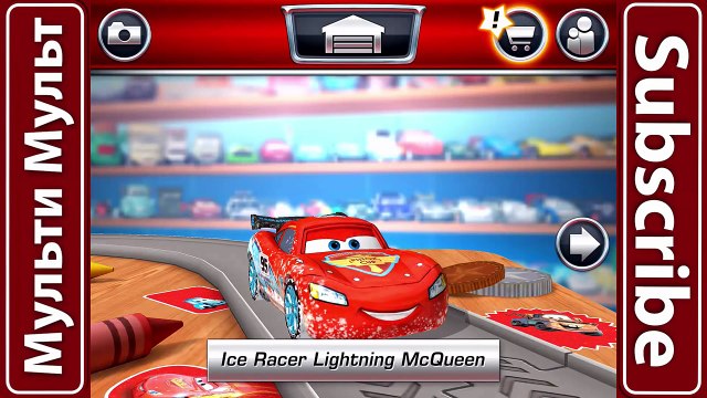 Легковые автомобили дисней гараж лед молния Маккуин пиксель гонщик смельчак