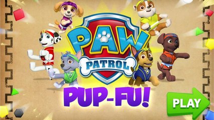 Paw Patrol Pup Fu: Kung Fu Color Match Game - Nick Jr App For Kids