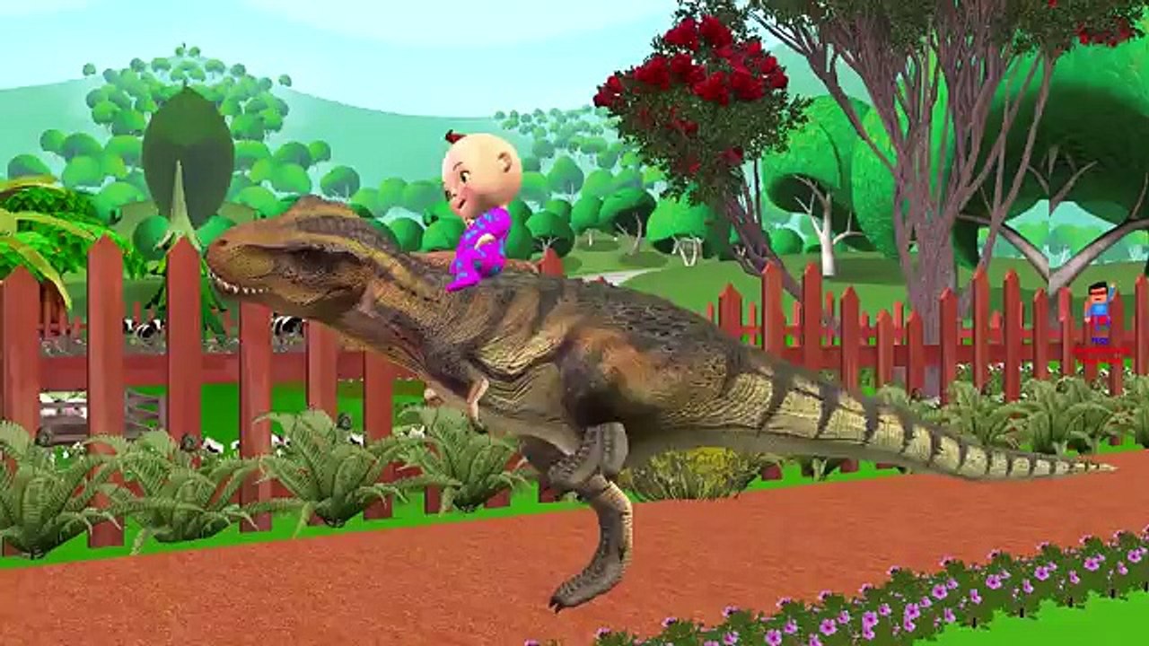 Funny Little Babies Buried Alive Witch Dinosaurs | Five Little Babies Finger Family Nurser