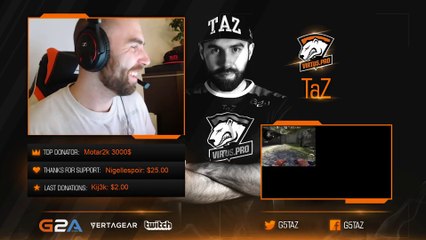 CSGO: Taz gets an ace and no one can see it