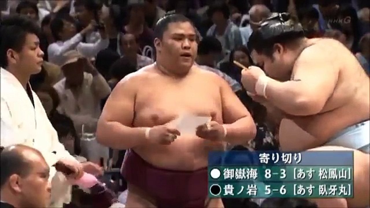 2017大相撲初場所14日目　稀勢の里vs.逸ノ城　白鵬vs.貴ノ岩　稀勢の里、大関昇進31場所、悲願の初優勝！