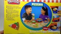 Play Doh Twirl n top Pizza Shop Pizzeria Playset - Make Pizzas with Playdough by Disneyco