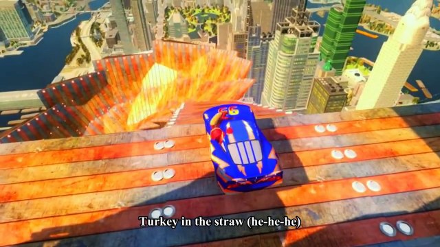 Легковые автомобили Дети молния мало Маккуин поросенок луч песни человек-паук Это ♪ ♪ HD