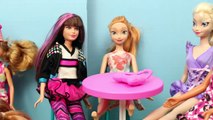 Barbie Doll Birthday Surprise Party Toy Frozen Kids Dolls Krista, Kelly, Chelsea