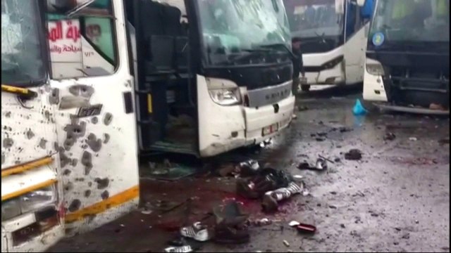 Double bombing kills dozens in Damascus' Old City