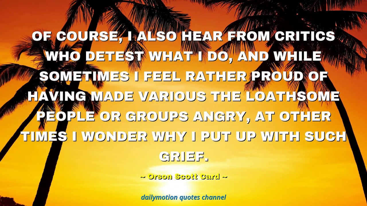 Orson Scott Card Quotes #2