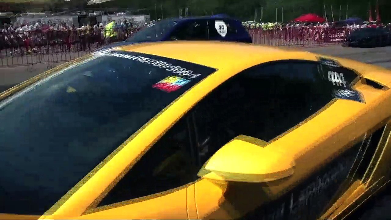 VW Golf R vs BMW M6 vs Lamborghini Gallardo LP560 vs Mercedes CLS 63 AMG