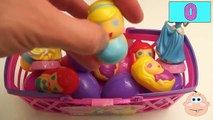 Opening Disney Cars Surprise Egg Basket! Eggs Filled With Toys, Candy, and Fun!