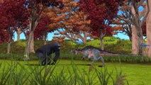 Dinosaurs Fighting Videos Epic Battle King Kong Vs Dinosaur 3D Short Movies For Children 3