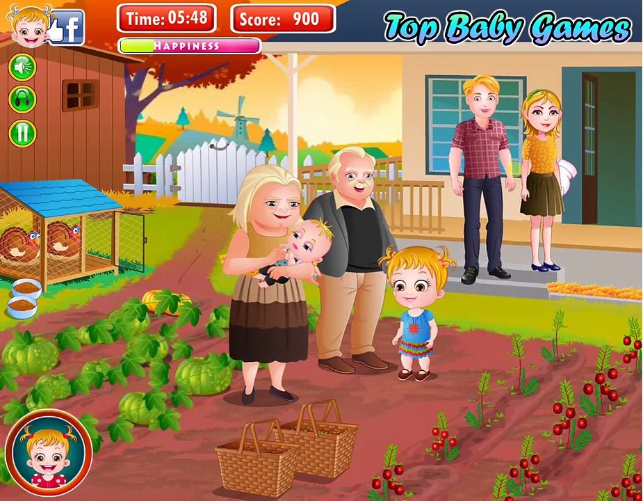 Baby Hazel Thanksgiving Fun