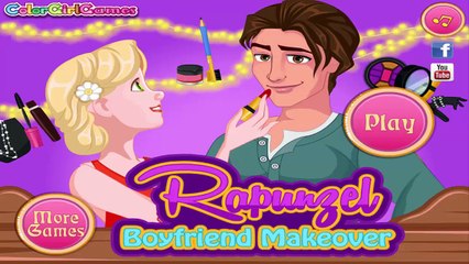 ♛ Rapunzel Boyfriend Makeover - Girlfriend Does Boyfriends Makeup Challenge Game