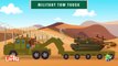 Learn Army Trucks | Tanks | Submarine | Transport Vehicles for Children | Kids Videos