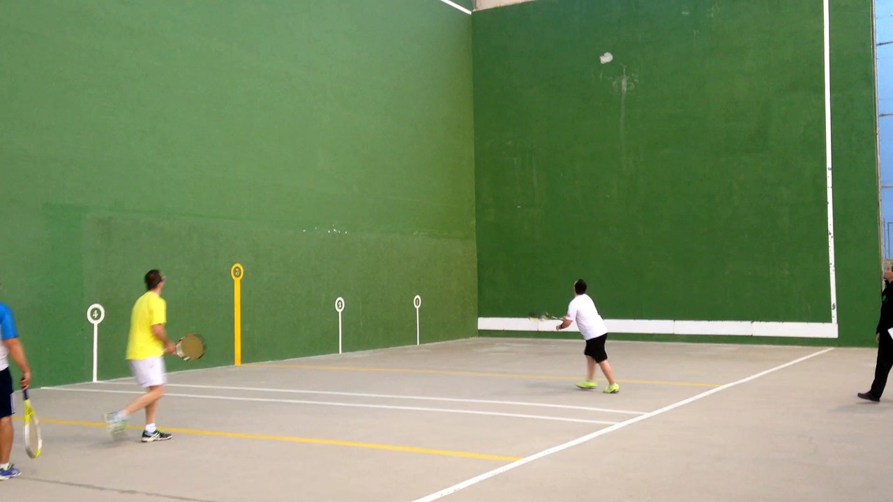 Frontenis honor Rivas vs Molareño 1ª partida set 2