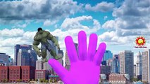 Skeleton Hulk Spiderman Batman Ironman SpiderGirl Vs Dinosaurs Gorilla Finger Family Nurse