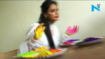 Actress Neetu Chandra’s HOT Holi celebration