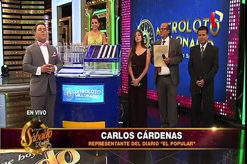 Zaperoko animó con su sabrosa música en Porque Hoy es Sábado con Andrés