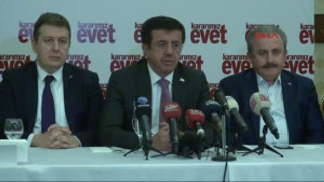 Denizli Ekonomi Bakanı Nihat Zeybekci Denizli'de Konuştu