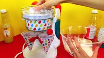 CANDY Snow Cone Maker Jelly Belly Yummy Ice Dessert   Ice Cream Play Food Review ~ Candy J