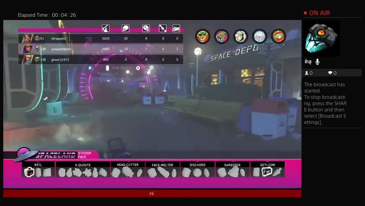 Call of duty infinite warfare zombies in spaceland easter egg attempt (25)