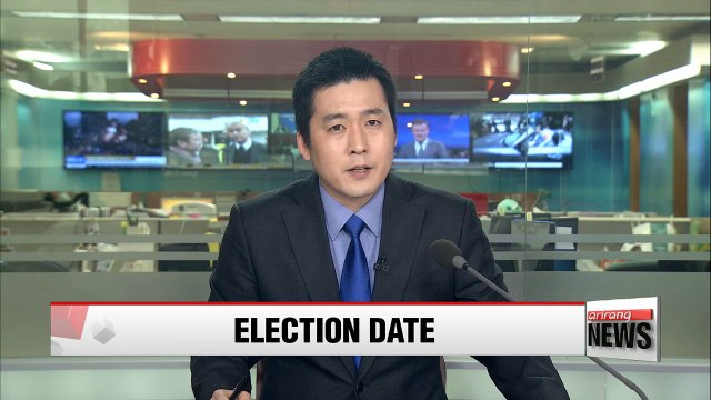 Acting president Hwang says election date to be decided this week