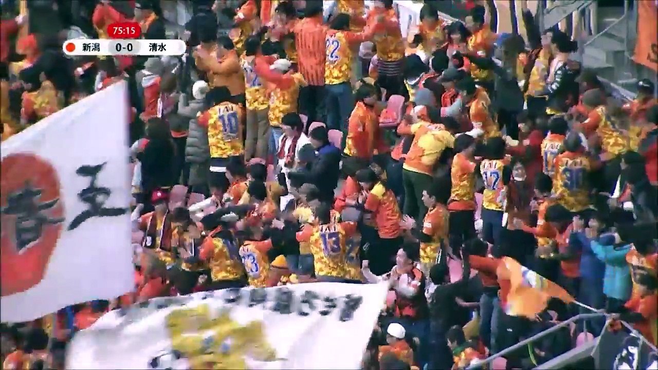 Niigata 0:1 Shimizu	( J League 11 March 2017)