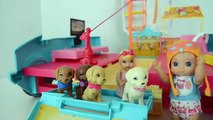Frozen Anna Gabriel e Luiza na Casa Trailer Da Barbie!!! Em Portugues Tototoykids